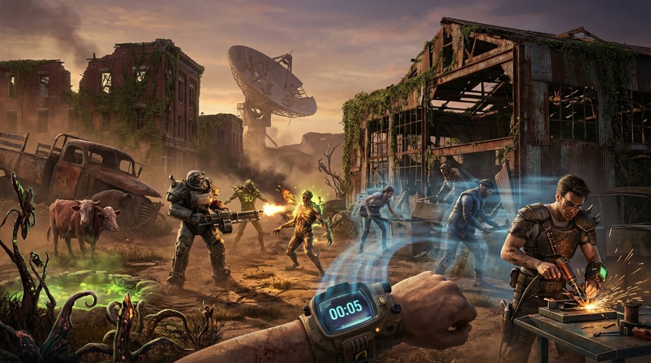 découvrez la dernière mise à jour gratuite de fallout 76 avec plus d'xp, des timers réduits et 50 événements revisités pour une expérience de jeu améliorée.