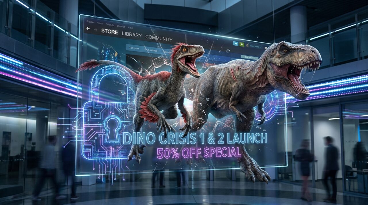 les deux premiers jeux dino crisis sont désormais disponibles sur steam à moitié prix, mais intègrent le drm enigma, suscitant débat chez les joueurs.