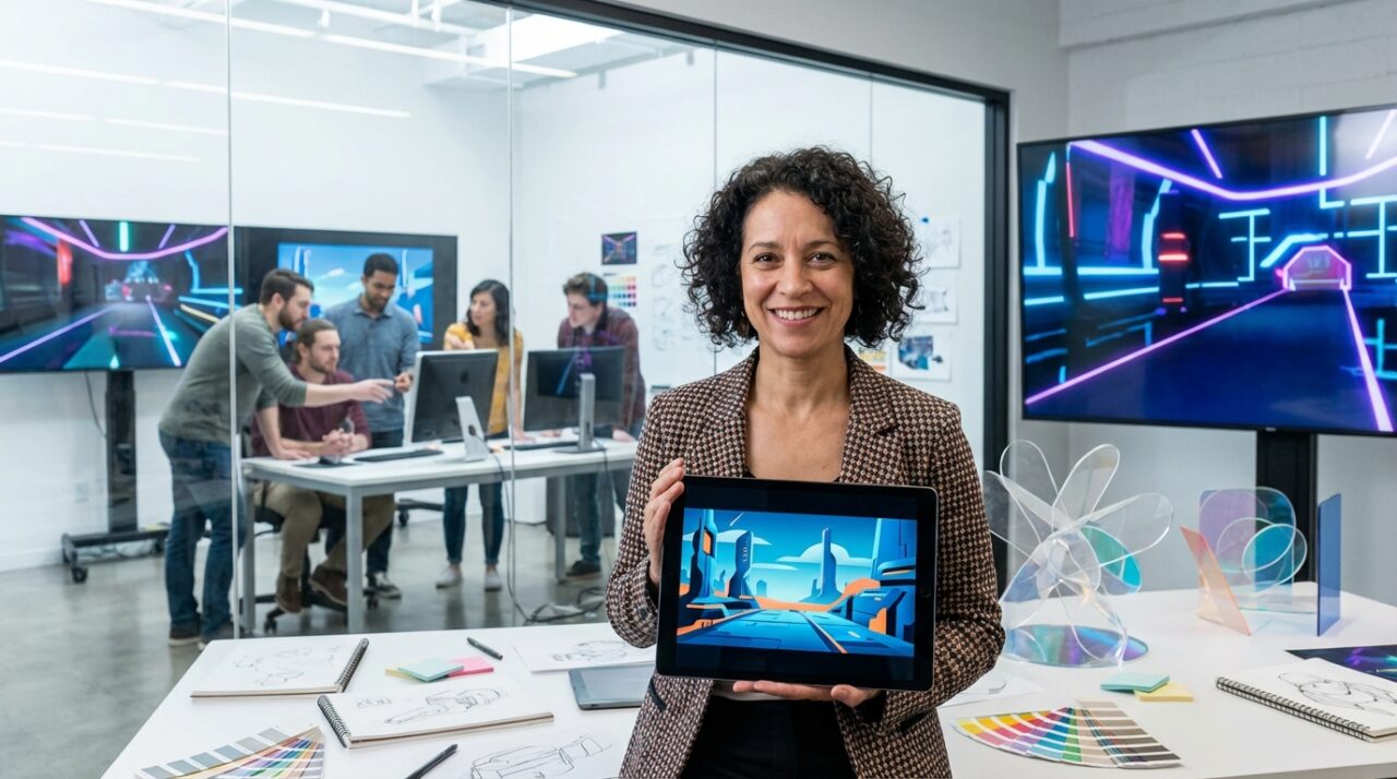 découvrez comment l'artiste, dont l'œuvre avait été volée par bungie, obtient enfin la reconnaissance méritée en étant créditée comme « consultante en design visuel » pour le jeu marathon.