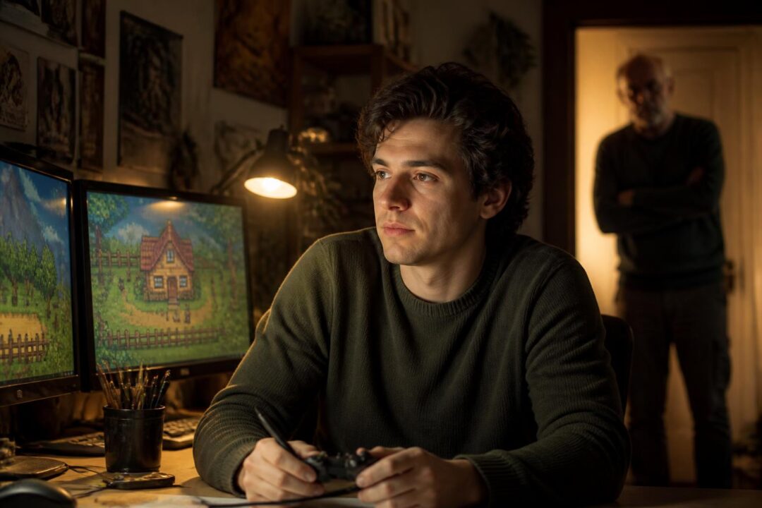 eric barone, créateur de stardew valley, a envisagé d'ajouter l'infidélité dans le jeu, mais a finalement décidé de ne pas inclure cette option, malgré les inquiétudes du grand-père.