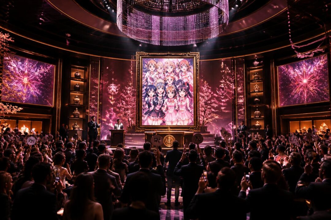 découvrez un domaine exceptionnel lié à l'univers idol de la j-pop love live!, mis aux enchères avec une enchère principale impressionnante de 615 millions de dollars. une opportunité unique pour les passionnés et investisseurs.