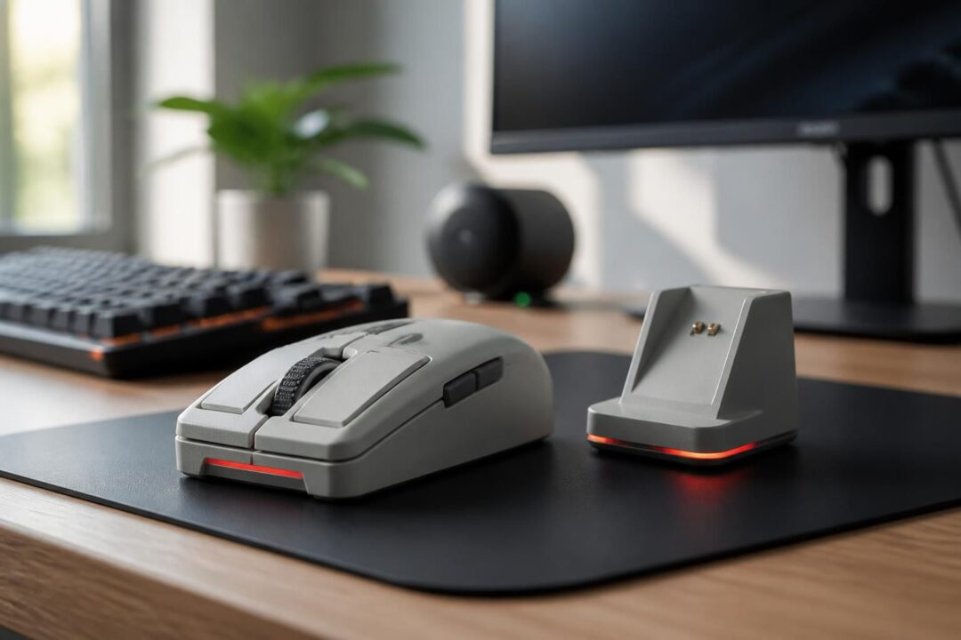 découvrez une souris de jeu rétro à 32 $ avec un polling jusqu'à 8k, une autonomie impressionnante de 100 heures et une excellente raison d’adopter les stations de recharge pour une expérience gaming optimale.