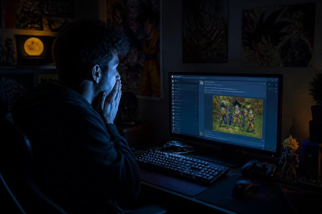 un jeu rpg dragon ball z longtemps disparu refait surface grâce à un internaute mystérieux qui le publie dans une discussion datant de sept ans, réveillant la nostalgie des fans.