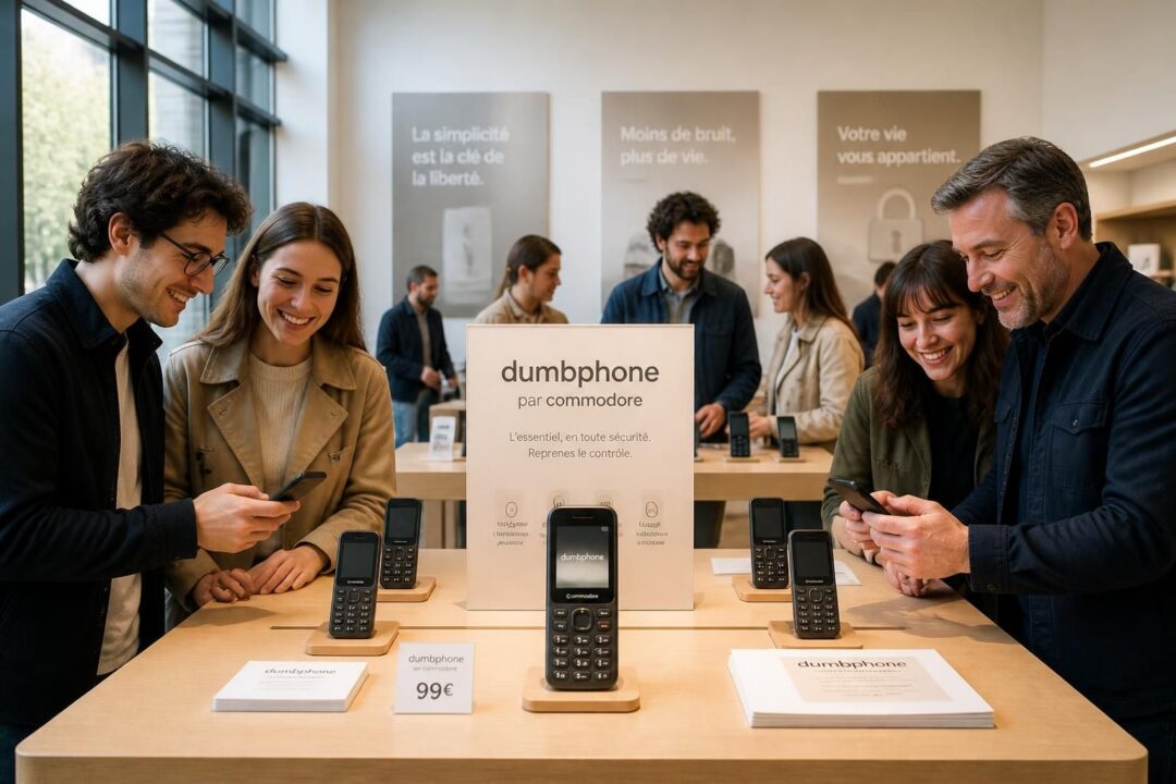 découvrez le lancement du « dumbphone » de commodore, un téléphone axé sur la confidentialité sans réseaux sociaux, qui a marqué la semaine la plus importante de la marque.