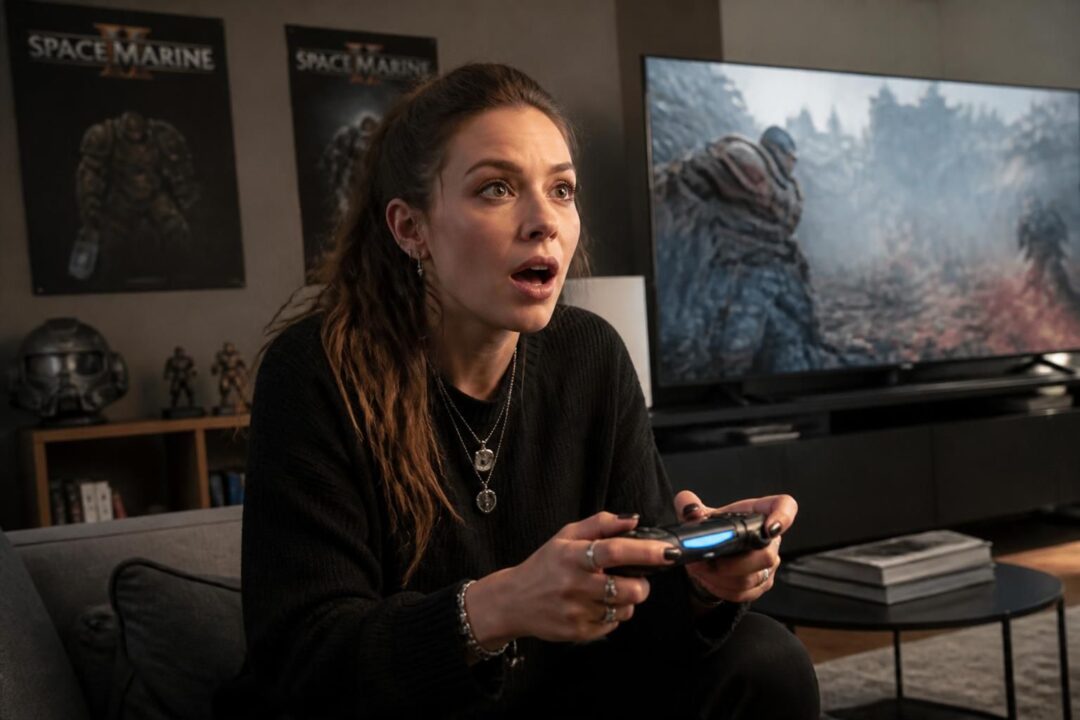découvrez comment devora wilde, l'actrice de lae'zel, a appris son rôle dans space marine 2 uniquement grâce aux joueurs.