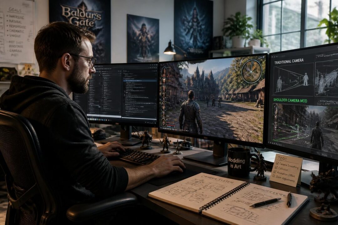 découvrez comment le créateur du mod de caméra à l'épaule pour baldur's gate 3 révolutionne l'expérience en troisième personne grâce à une approche innovante et unique.