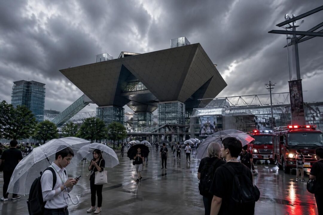 le tokyo game show, événement majeur du jeu vidéo, réduit exceptionnellement sa durée de 5 à 4 jours à cause de la menace du typhon dujuan, mettant fin à 30 ans d'organisation ininterrompue.