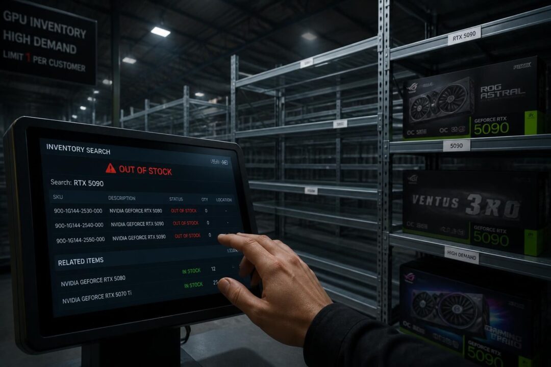 découvrez pourquoi les cartes graphiques rtx 5090 sont en rupture de stock chez les revendeurs en ligne américains et ce que cela signifie pour les passionnés de gpu haut de gamme.