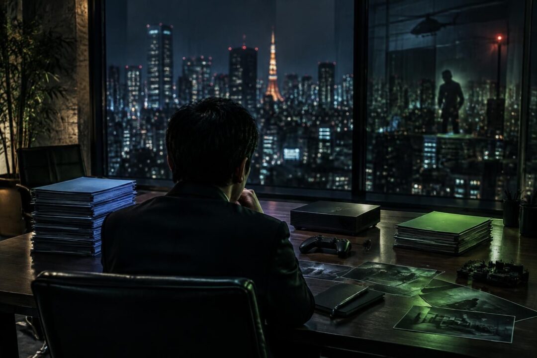 selon des rumeurs à tokyo, xbox financerait physint avec un budget inférieur à celui que playstation aurait initialement proposé à hideo kojima.