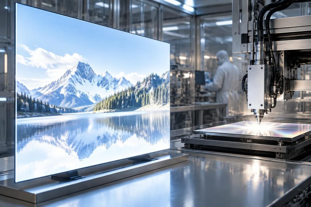 une nouvelle technologie oled à impression inkjet atteint 500 nits en plein écran et pourrait repousser les limites de luminosité des écrans actuels.